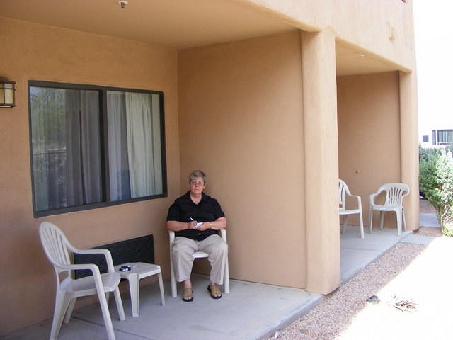 Best Western - Apache Junction, AZ - It's that women again!