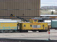 Caboose - Cheyenne railroad yard